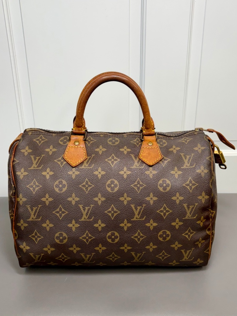 Louis Vuitton Vintage Monogram Speedy 30 Handbag